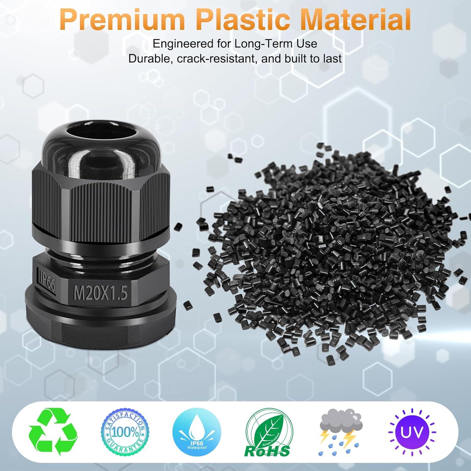 Interruptor de Luz Exterior SuperInk IP66 1-Gang con Conectores