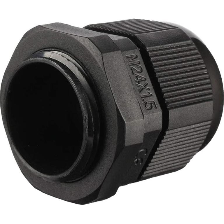 Tuerca de Bloqueo M24 uxcell para Cable 12-15mm IP68 - 10 Pcs