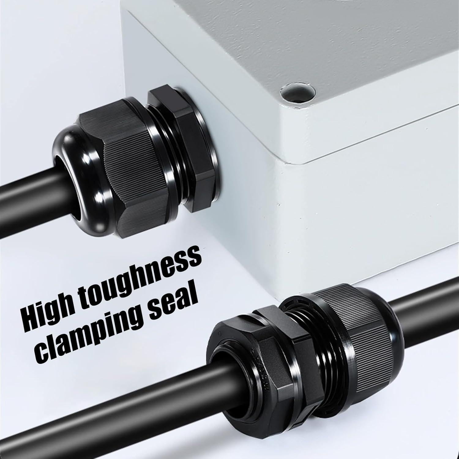 Juntas de Cable Impermeables YIOVVOM NPT3/4'' 20 Pcs