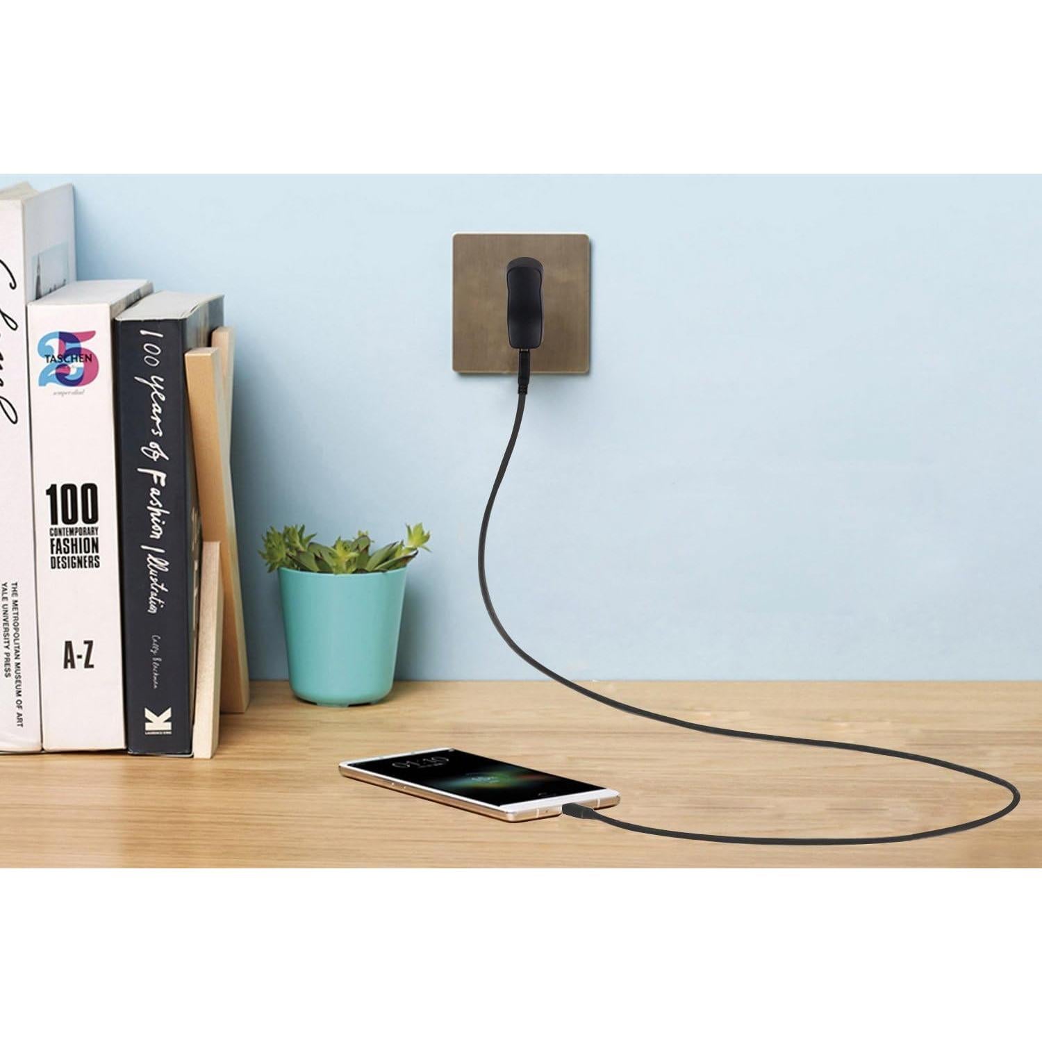 Cargador de pared USB AGPTEK 5V 500mA para MP3 y Fitbit