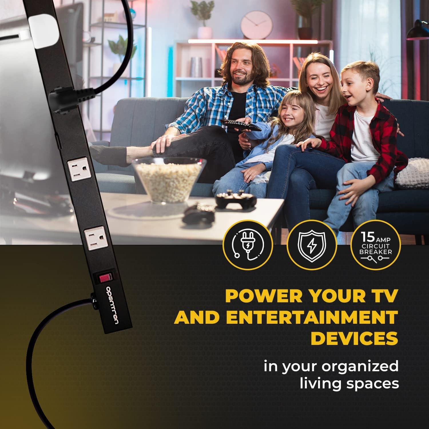 Regleta de Energía Likai 12 Salidas 4 Pies Metal Pesado