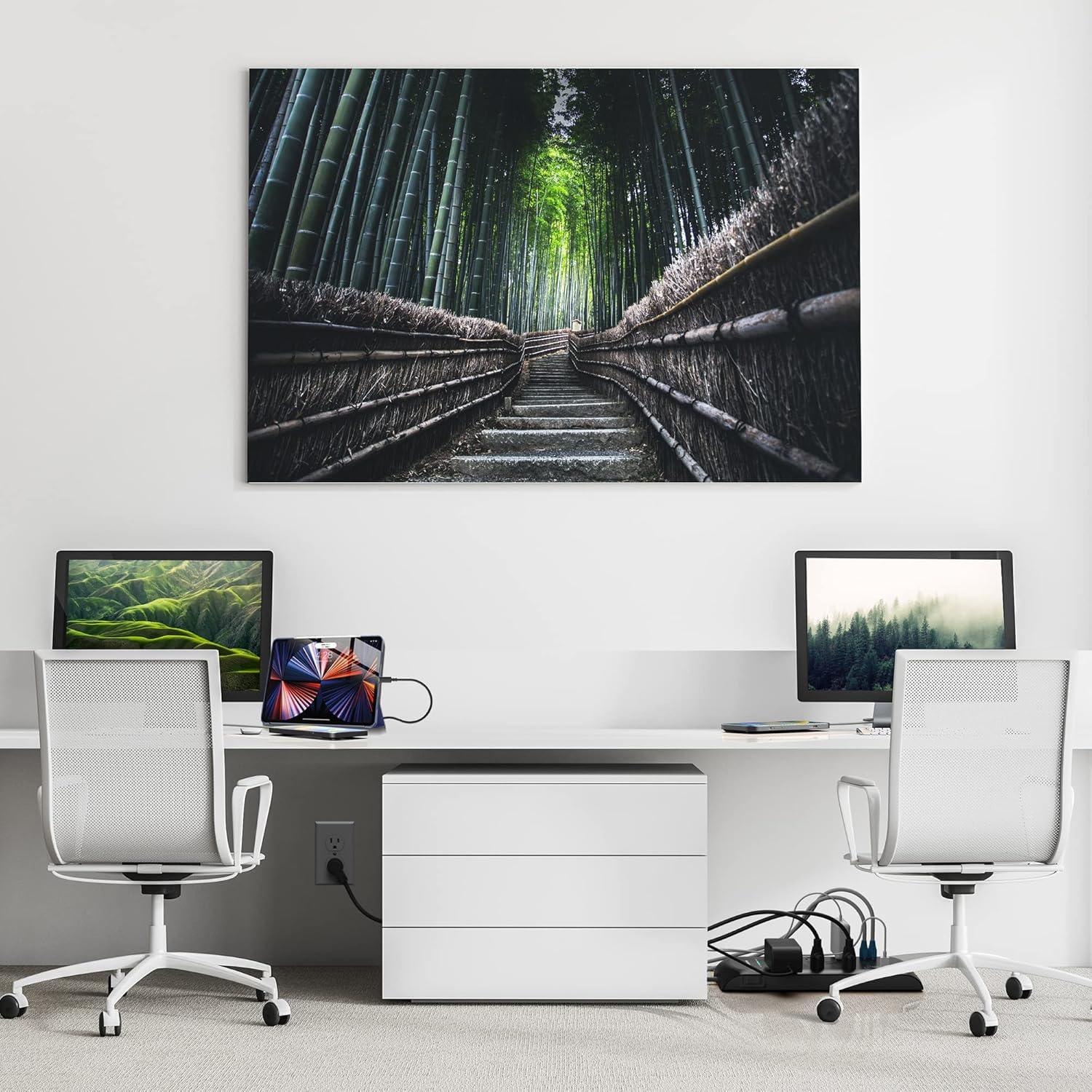 Protector de Sobretensión Monster Power 12 Salidas 6 Pies Negro