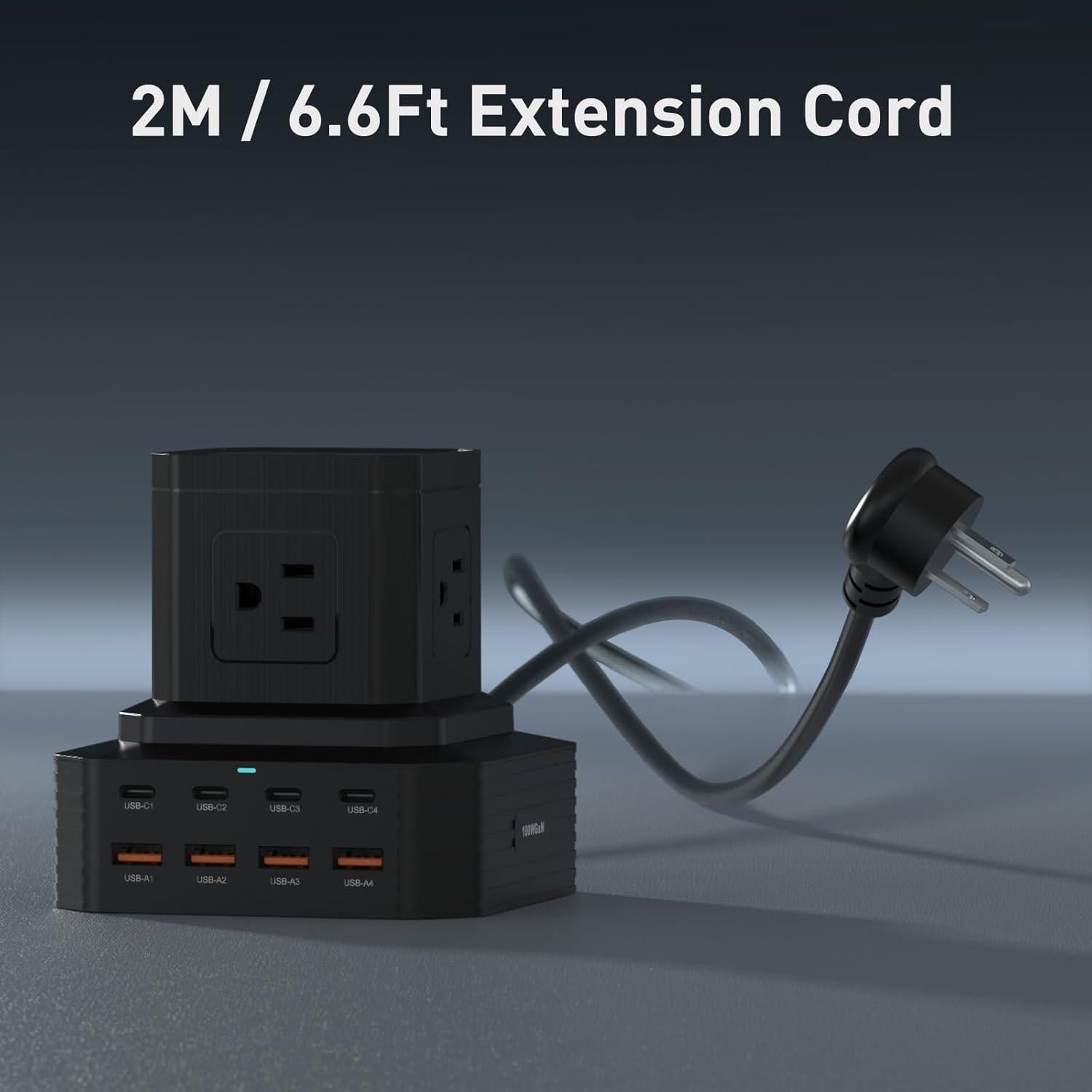 Estación de Carga 100W GEEK FULLY 13-en-1 USB C y A