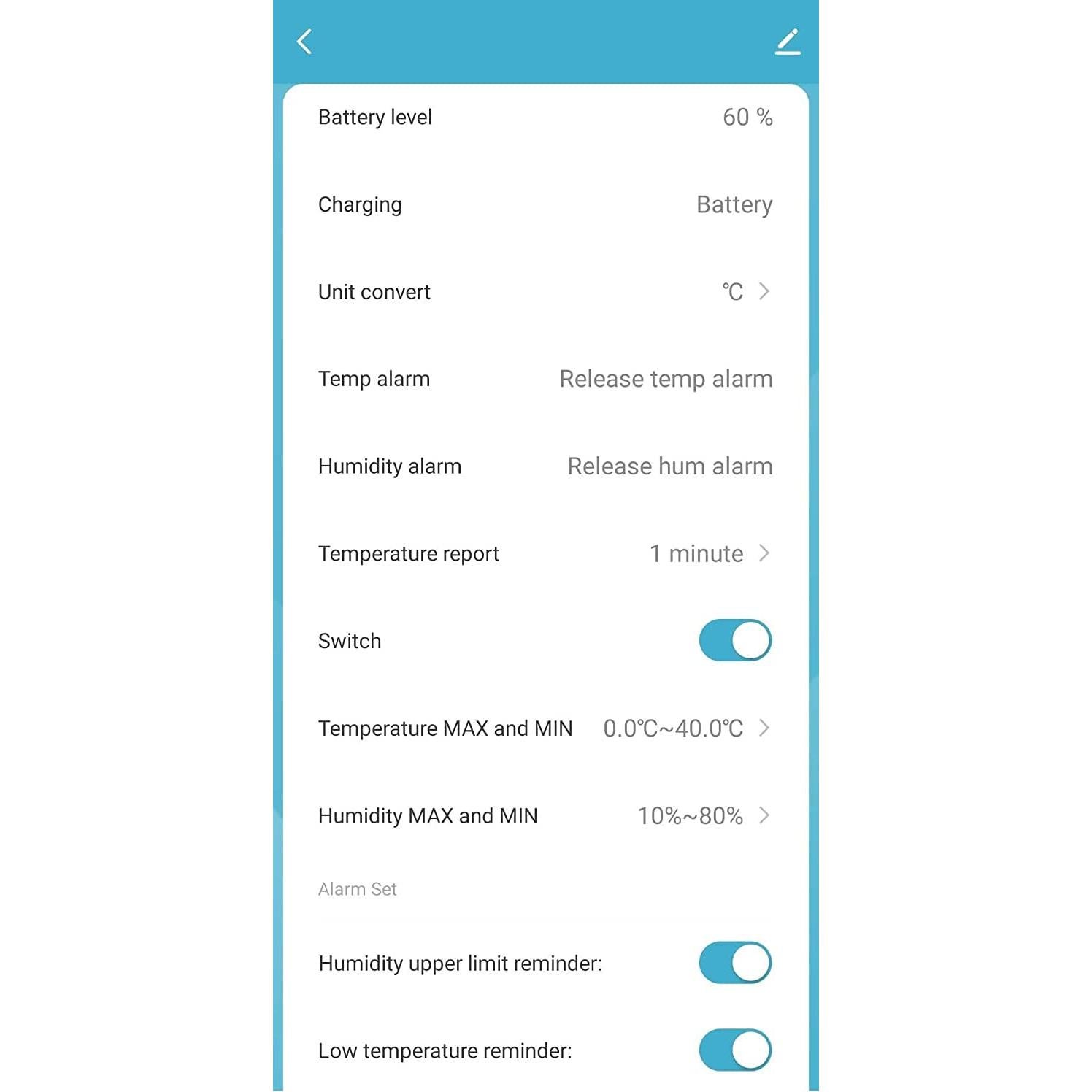 Sensor de Temperatura y Humedad WiFi Smarter Living 2021