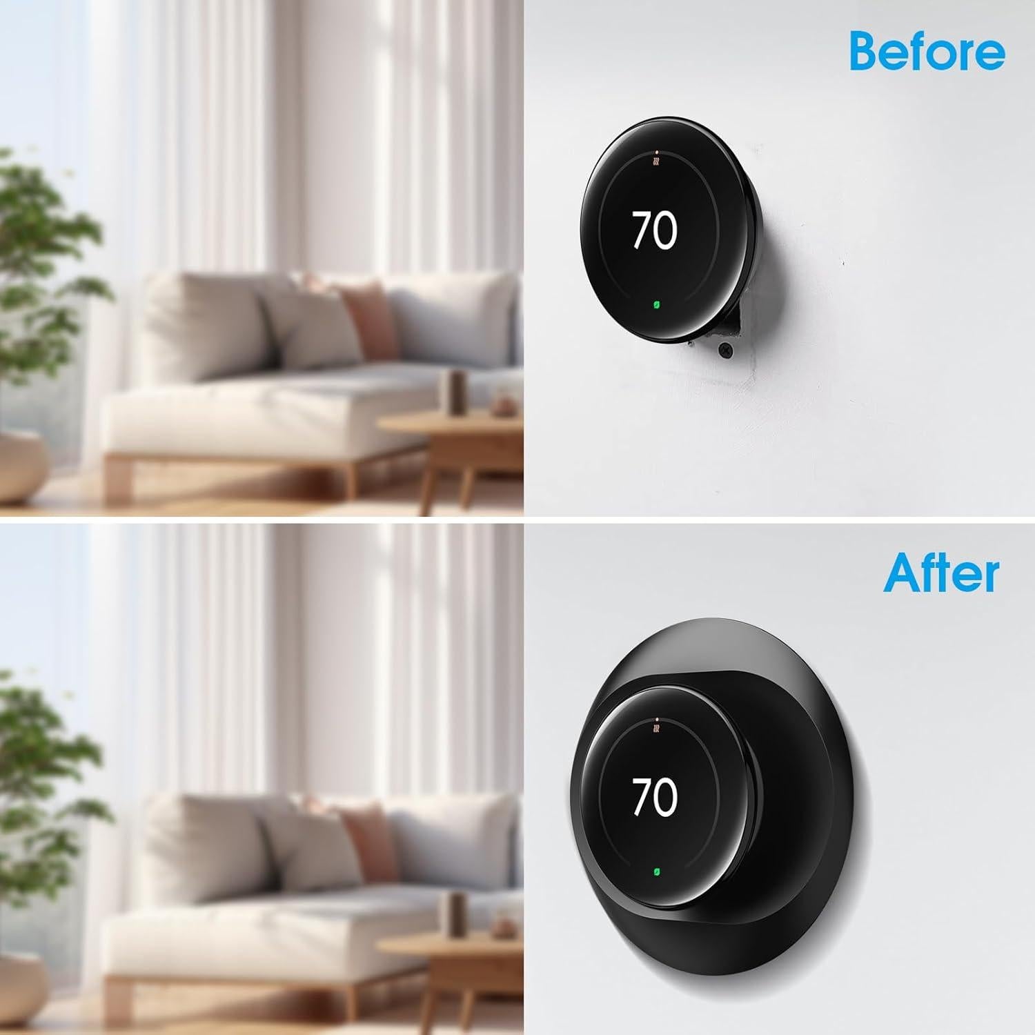 Cubierta de Placa de Pared CaseBot para Termostato Nest 4ta Gen