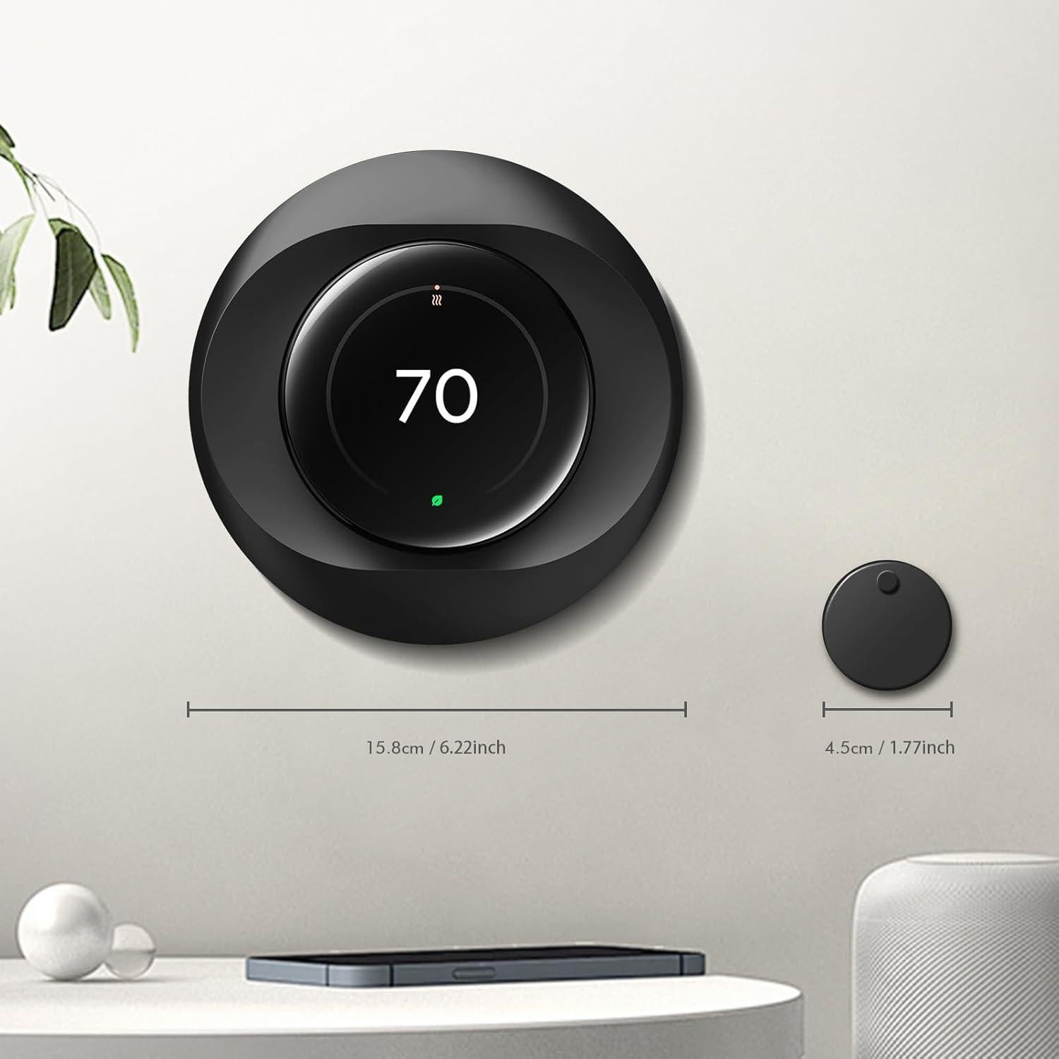 Cubierta de Placa de Pared CaseBot para Termostato Nest 4ta Gen