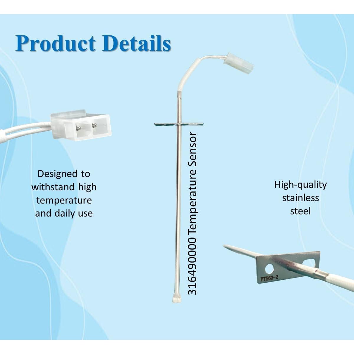 Sensor de Temperatura de Horno Frigidaire 316490000 Wholesale