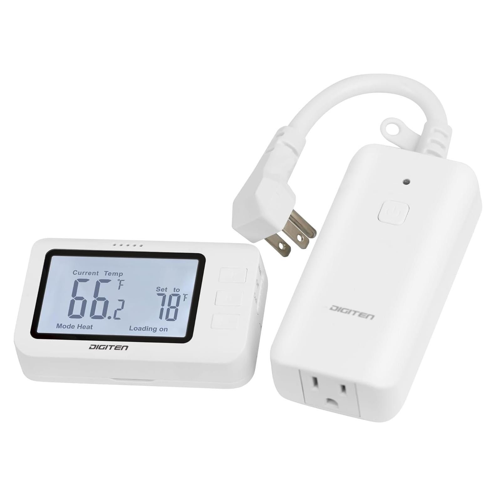 Termostato Digital Remoto SENSTREE ZJWTC1001 1800W