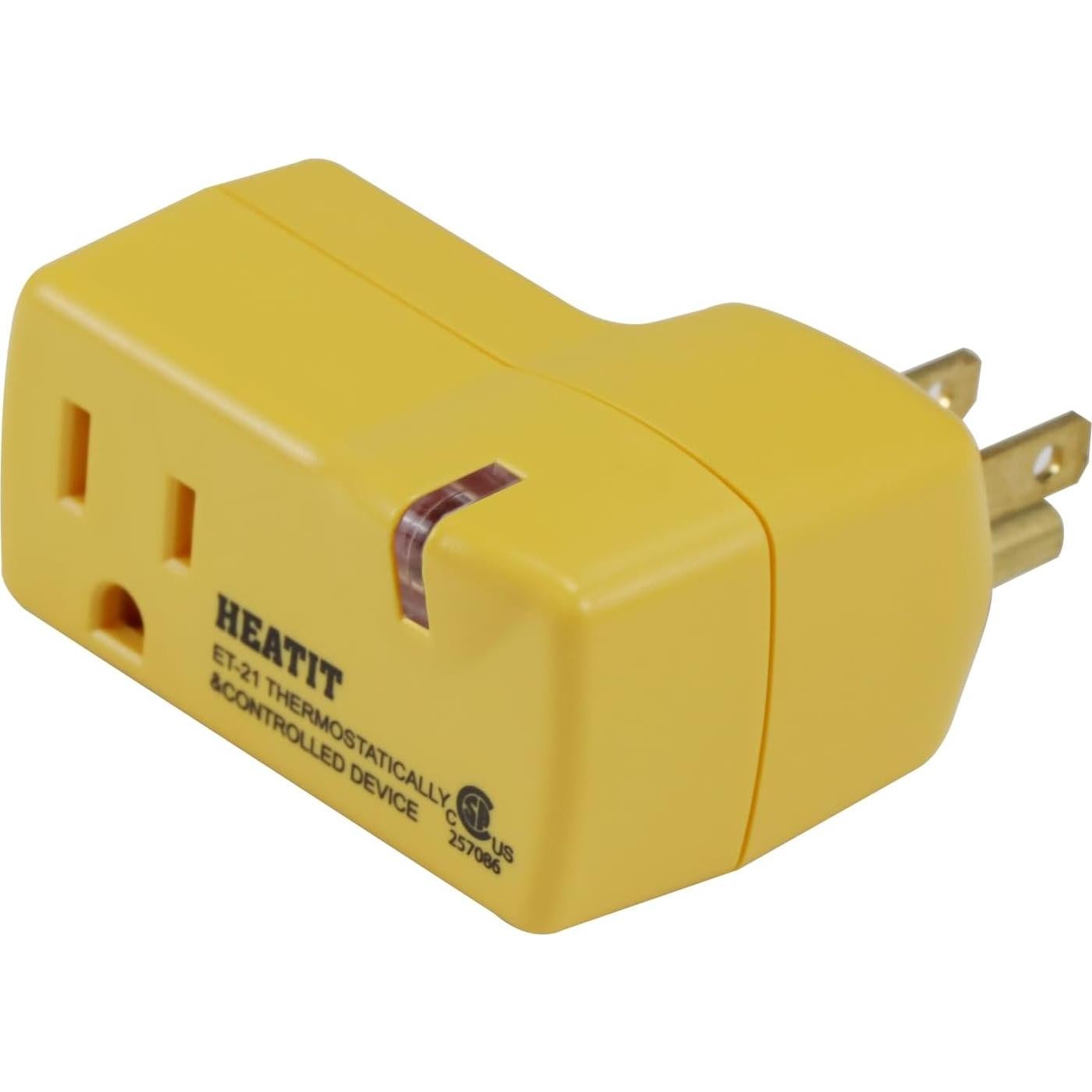 Enchufe Termostato HEATIT ET-21 Control Térmico 120V