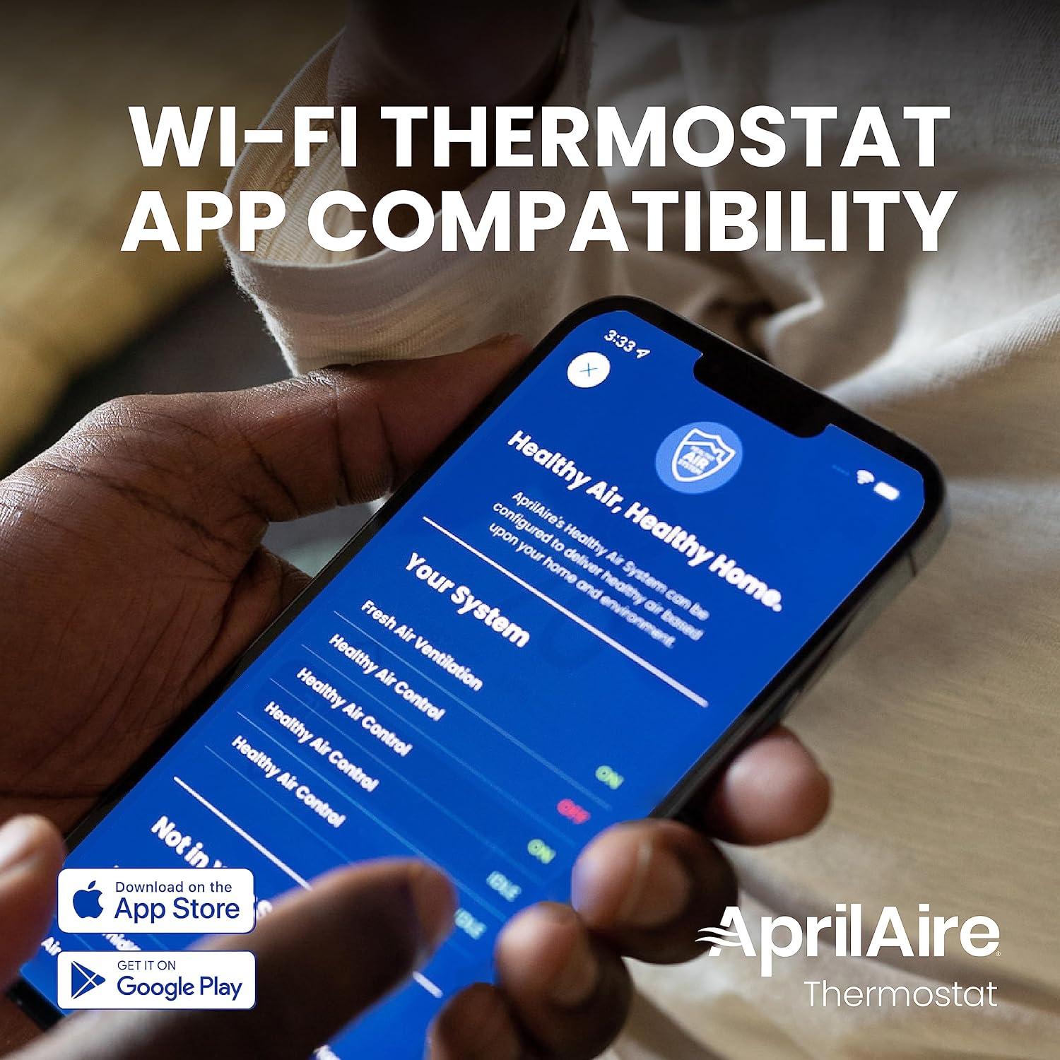 Termostato Programable Wi-Fi Aprilaire S86WMUPR 2H/2C