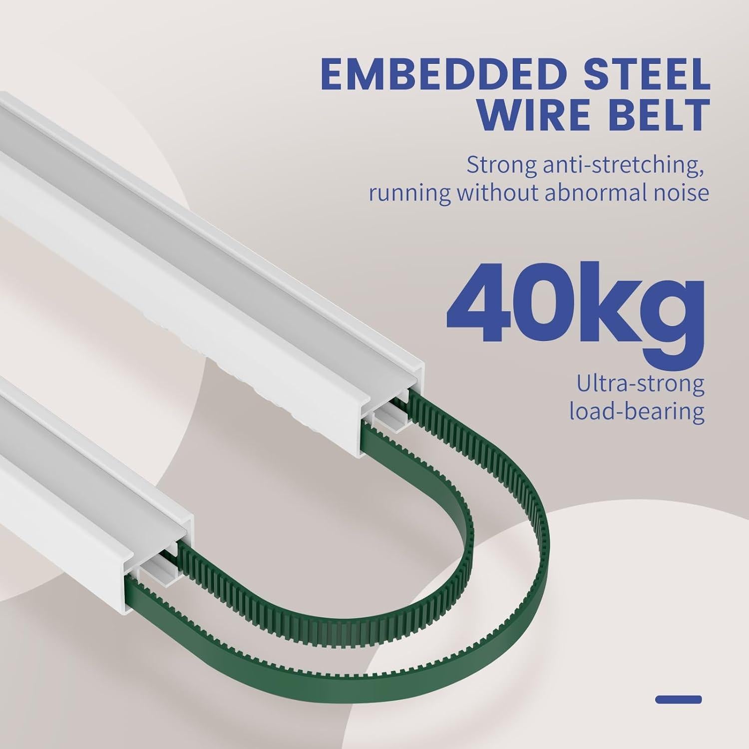 Motor de Cortina Inteligente MINI30 Hangzhou 3.2M 40KG WiFi