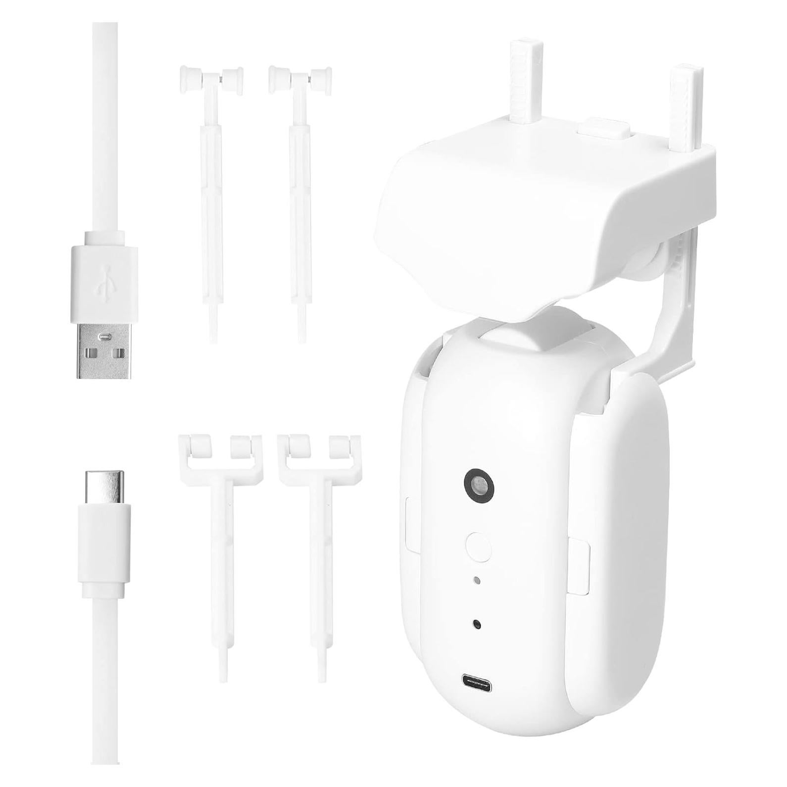 Motor de Cortina Inteligente Karlak 1pc Control por Voz Blanco