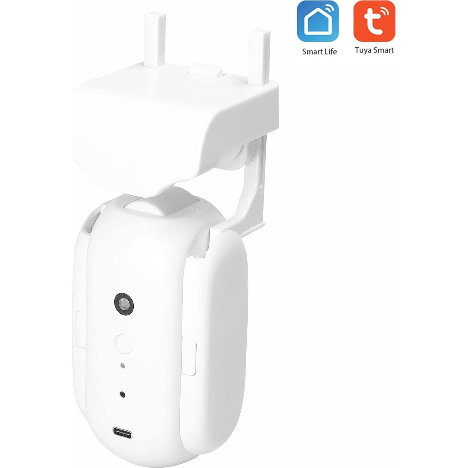 Motor de Cortina Inteligente Karlak 1pc Control por Voz Blanco