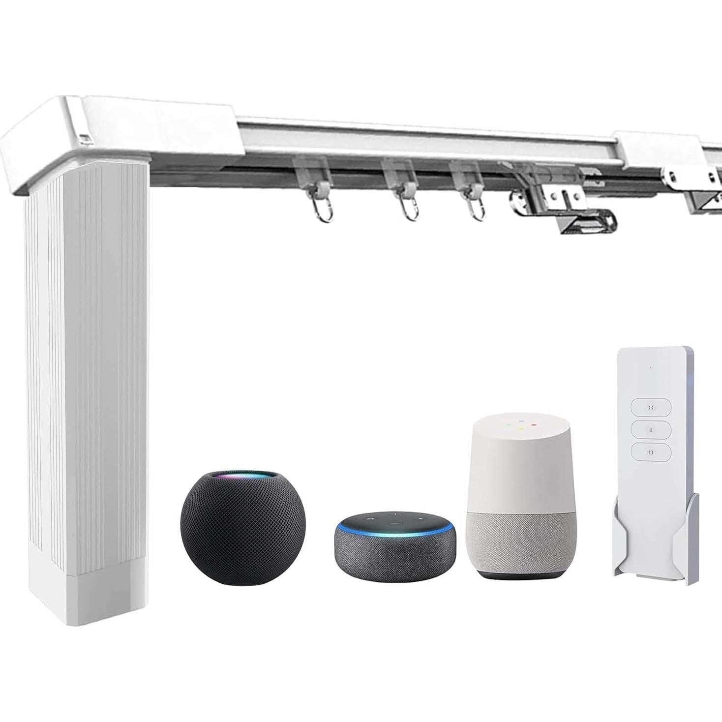 Motor de Cortina Eléctrica Inteligente RI Nest 3m Control Remoto