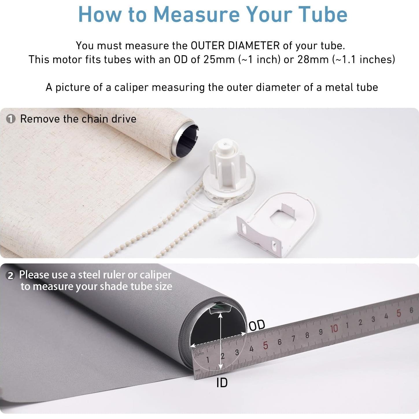 Motor de Persiana Inteligente HUIYEETEX ZigBee 16EL 0.45kg