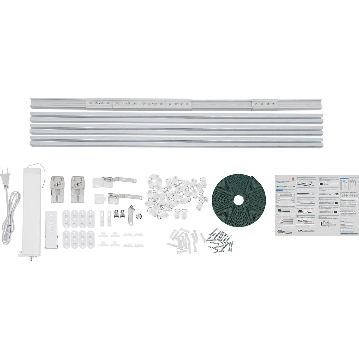 Kit de Cortina Motorizada OtaniReno 2.16-4.20m Control Remoto