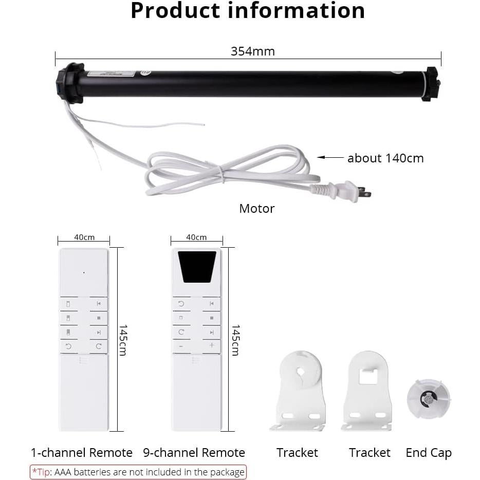 Motor de Persianas Enrollables Blindsmart ZM25TQWIFI-AU 3m 4kg