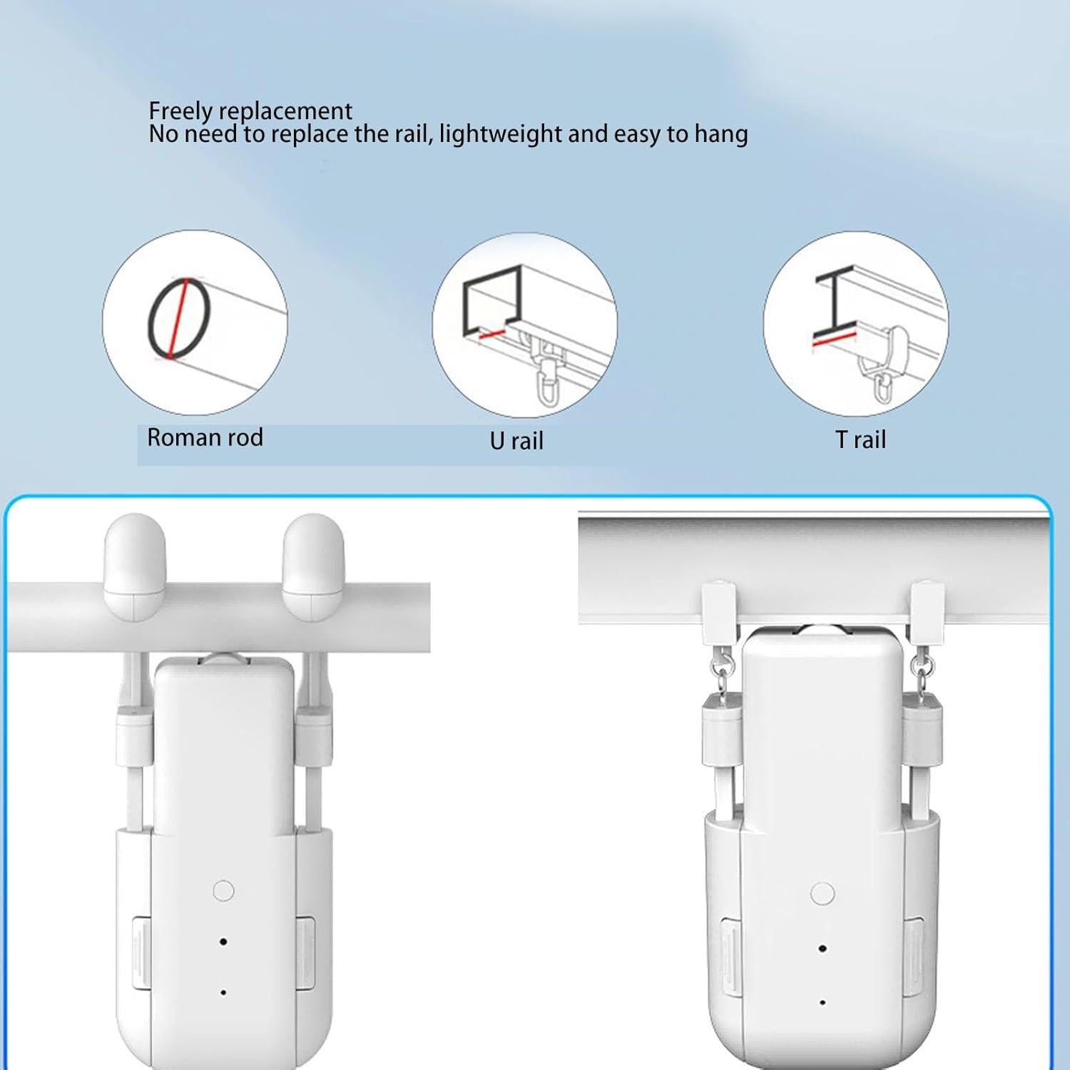 Apertura Automática de Cortinas Sanpyl con Control Remoto y Voz