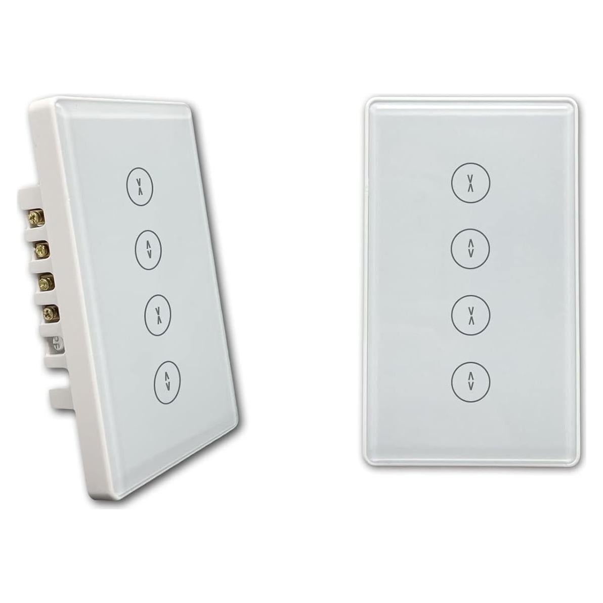 Interruptor Táctil para Cortinas Inteligentes Gantch GC-UWF2SQ WiFi