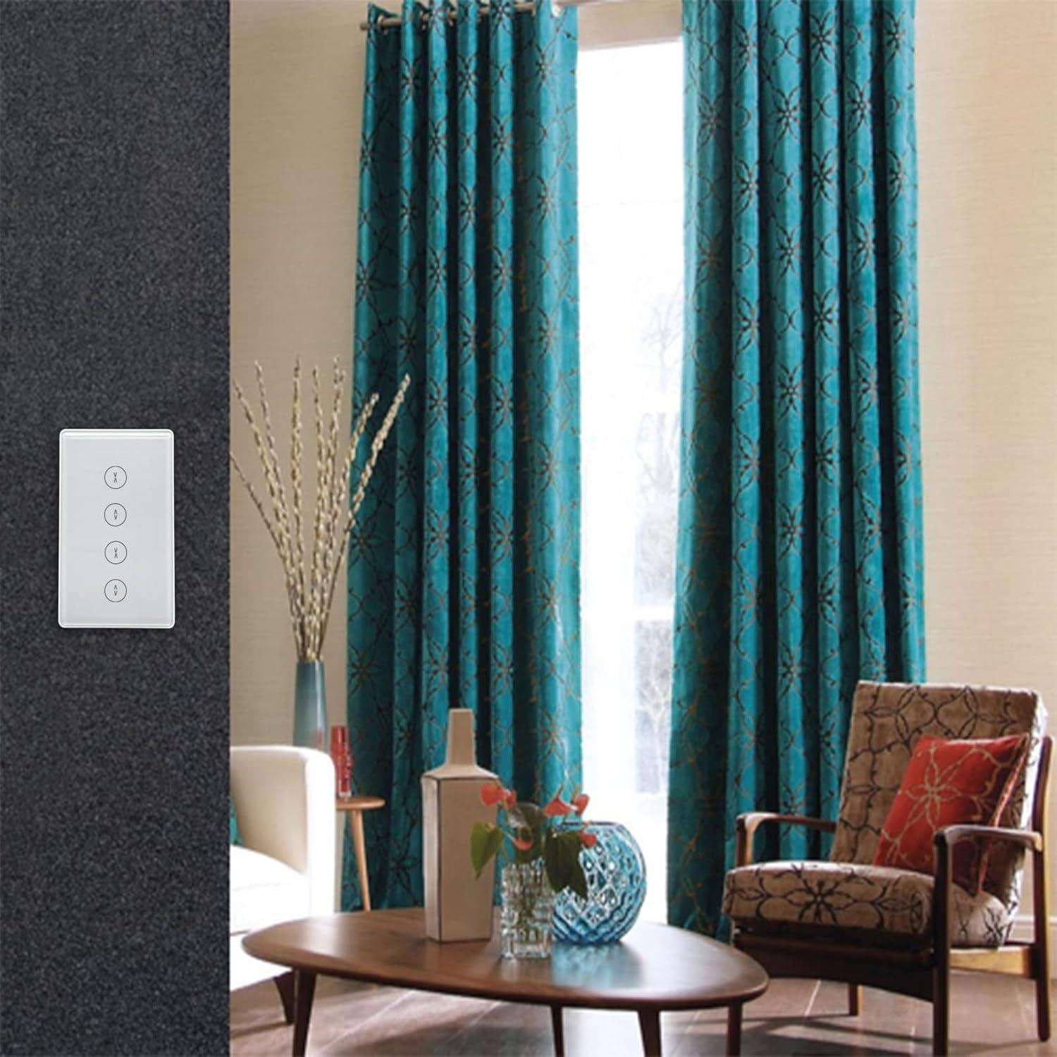 Interruptor Táctil para Cortinas Inteligentes Gantch GC-UWF2SQ WiFi