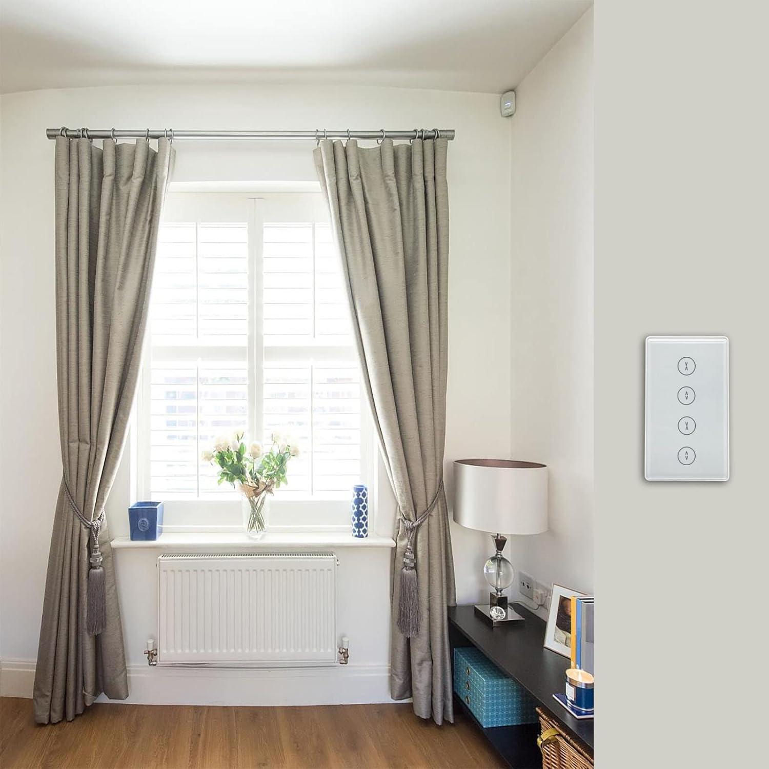 Interruptor Táctil para Cortinas Inteligentes Gantch GC-UWF2SQ WiFi