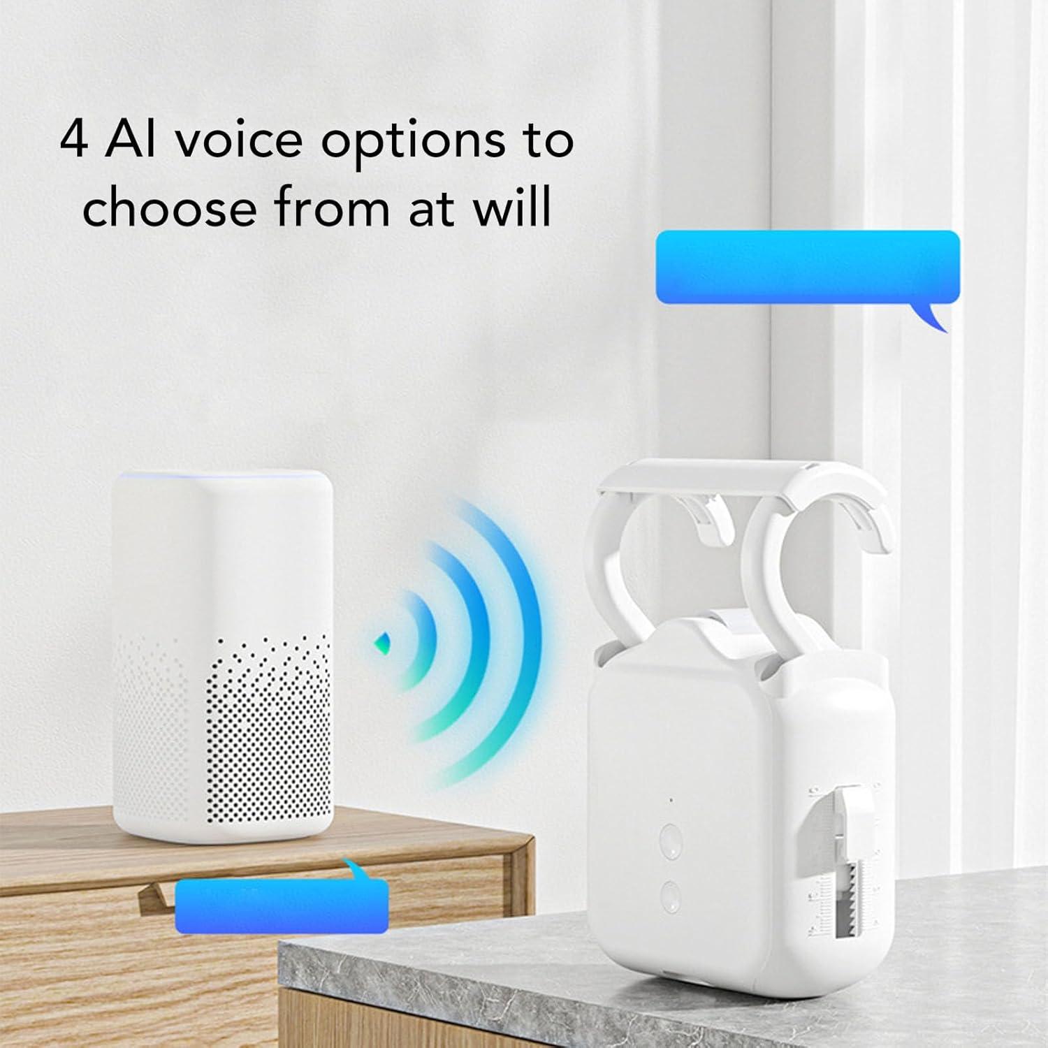 Motor de Cortina Inteligente Diydeg Solar Control APP 5200mAh