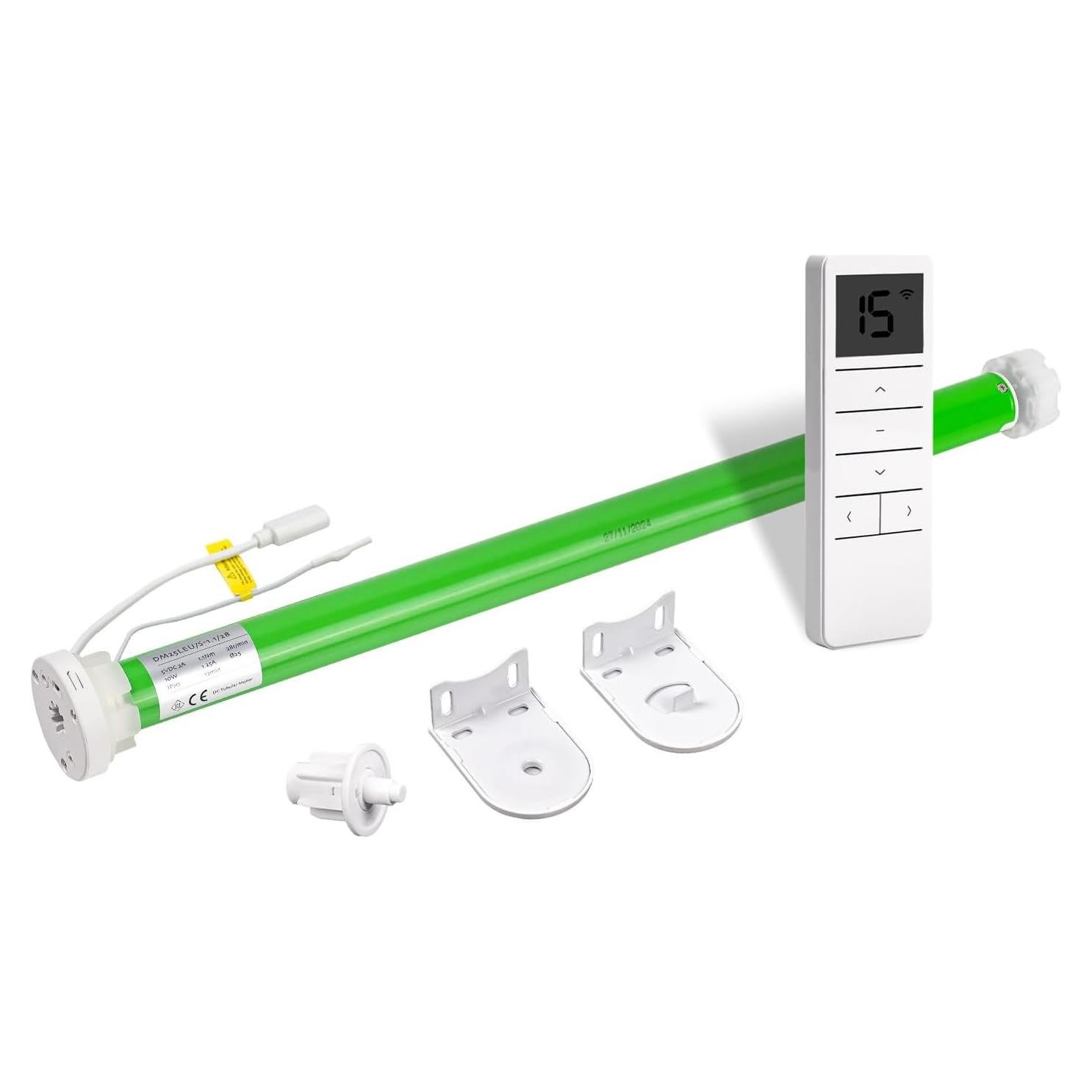 Motor de Batería Bidireccional HUIYEETEX DM25LEU - Silencioso y Fácil Instalación