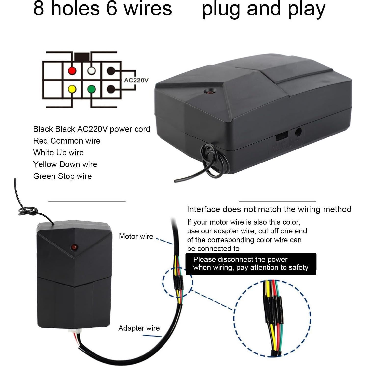 Controlador de Puerta de Garaje Rodante Bluetooth aqxreight