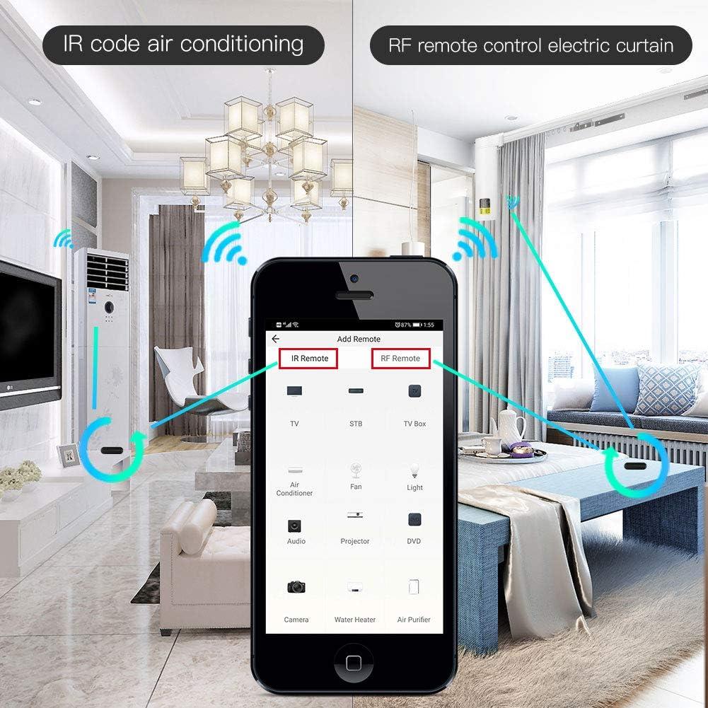 Control Remoto Universal MoesGo WiFi IR RF para TV y A/A