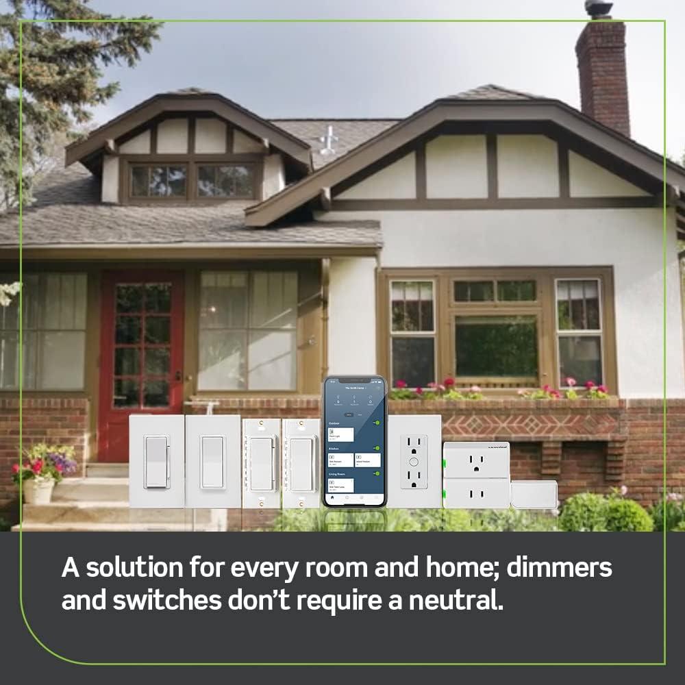 Kit de Regulador Inteligente Leviton DN6HD y Puente Wi-Fi MLWSB