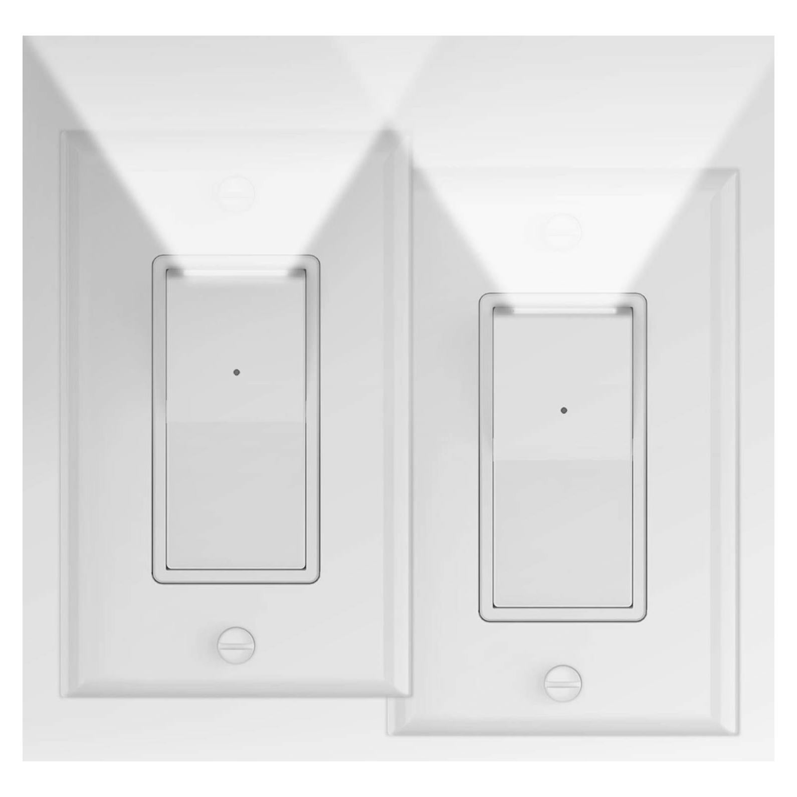 Interruptores de Luz Iluminados SOZULAMP 15A 120-277V Blanco