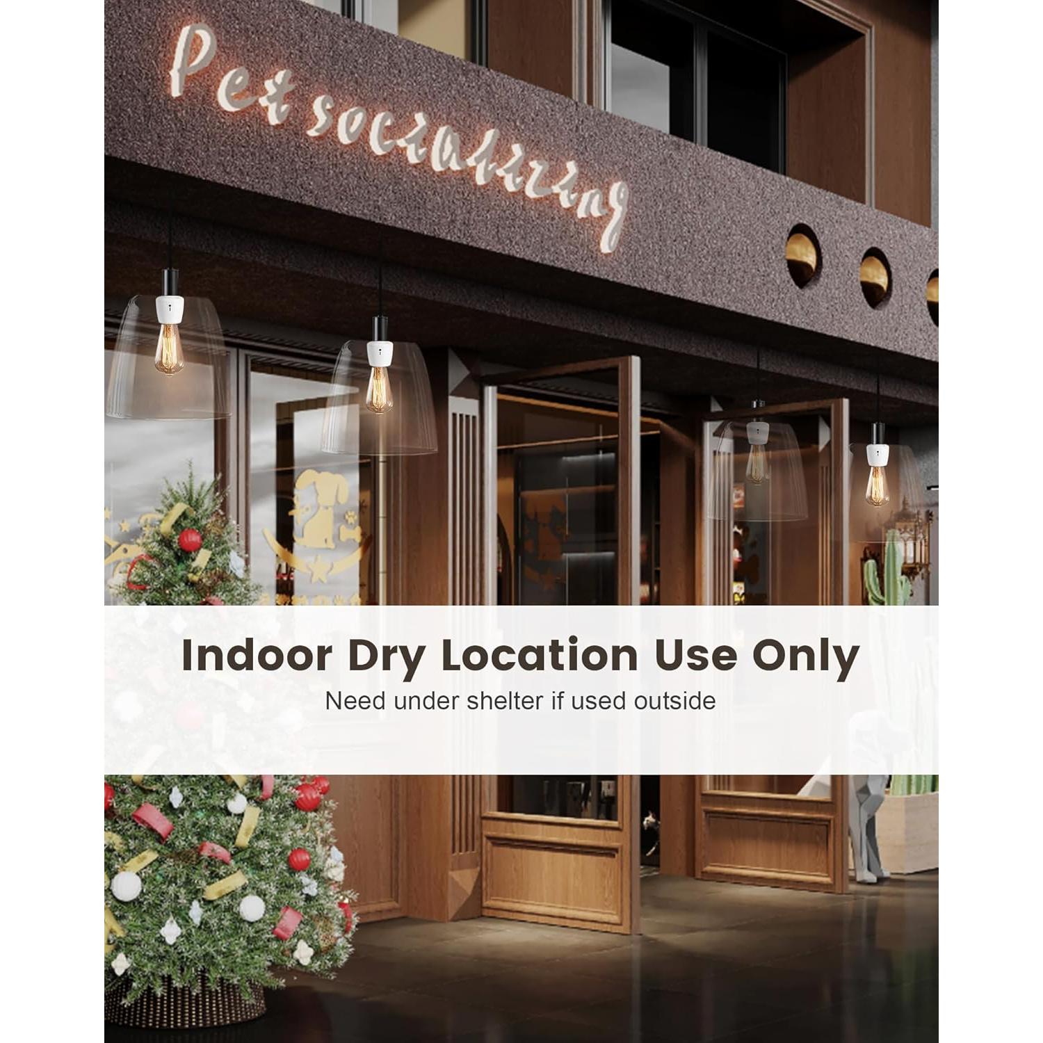 Enchufe de Luz Inalámbrico SURAIELEC con Control Remoto E26