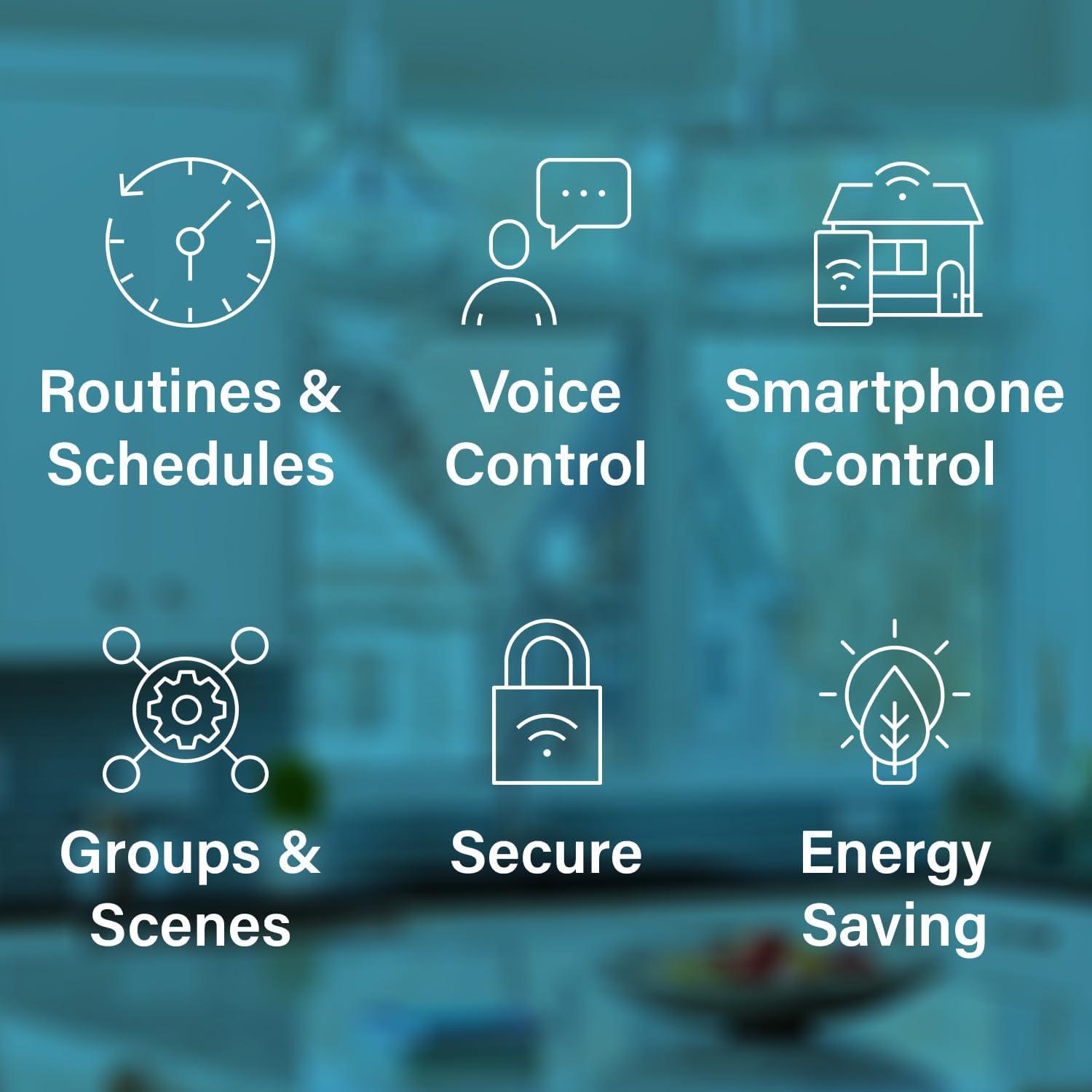 Interruptor Inteligente Legrand Wi-Fi Matter 1800W 1 Polo