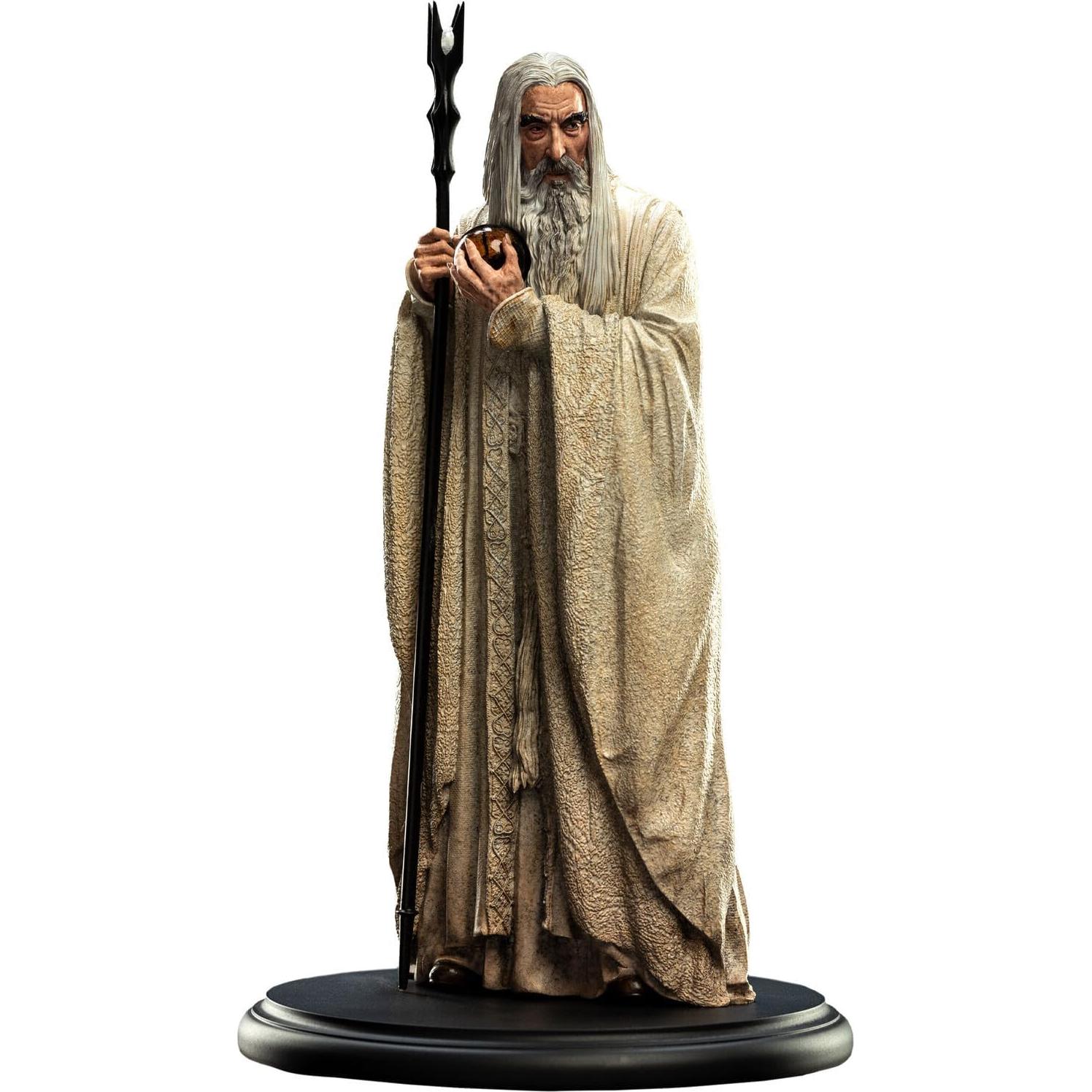 Figura Saruman El Blanco WETA Workshop 18.87 cm Coleccionable