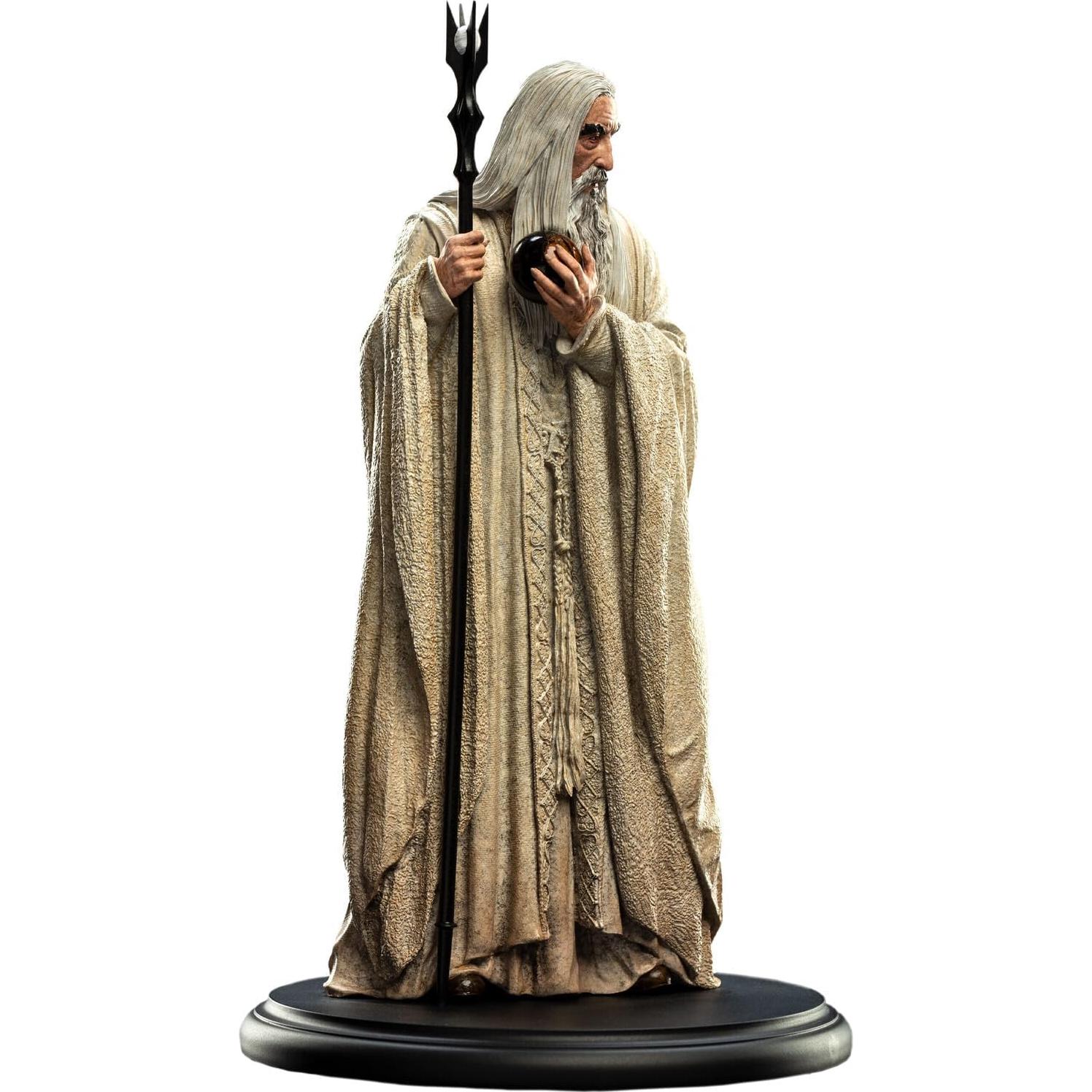 Figura Saruman El Blanco WETA Workshop 18.87 cm Coleccionable