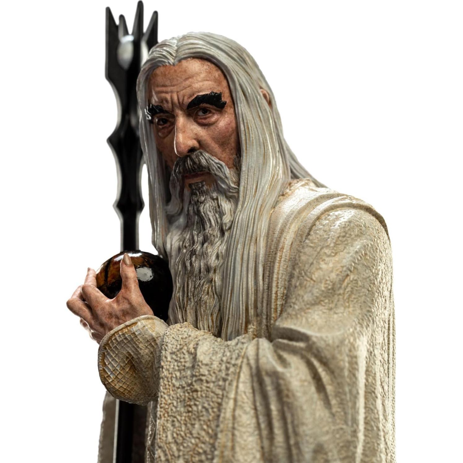Figura Saruman El Blanco WETA Workshop 18.87 cm Coleccionable