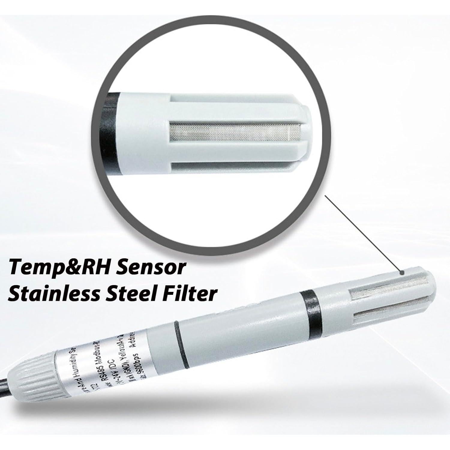 Sensor de Temperatura y Humedad RQG Modbus RTU -40°C a 125°C