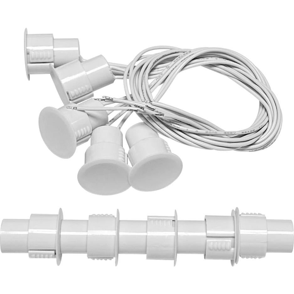 5 Juegos de Contactos Magnéticos DSYBJR para Puertas Blancos