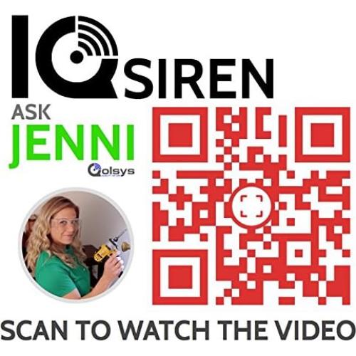 Siren IQ Z-Wave Qolsys 105dB con Batería de Respaldo