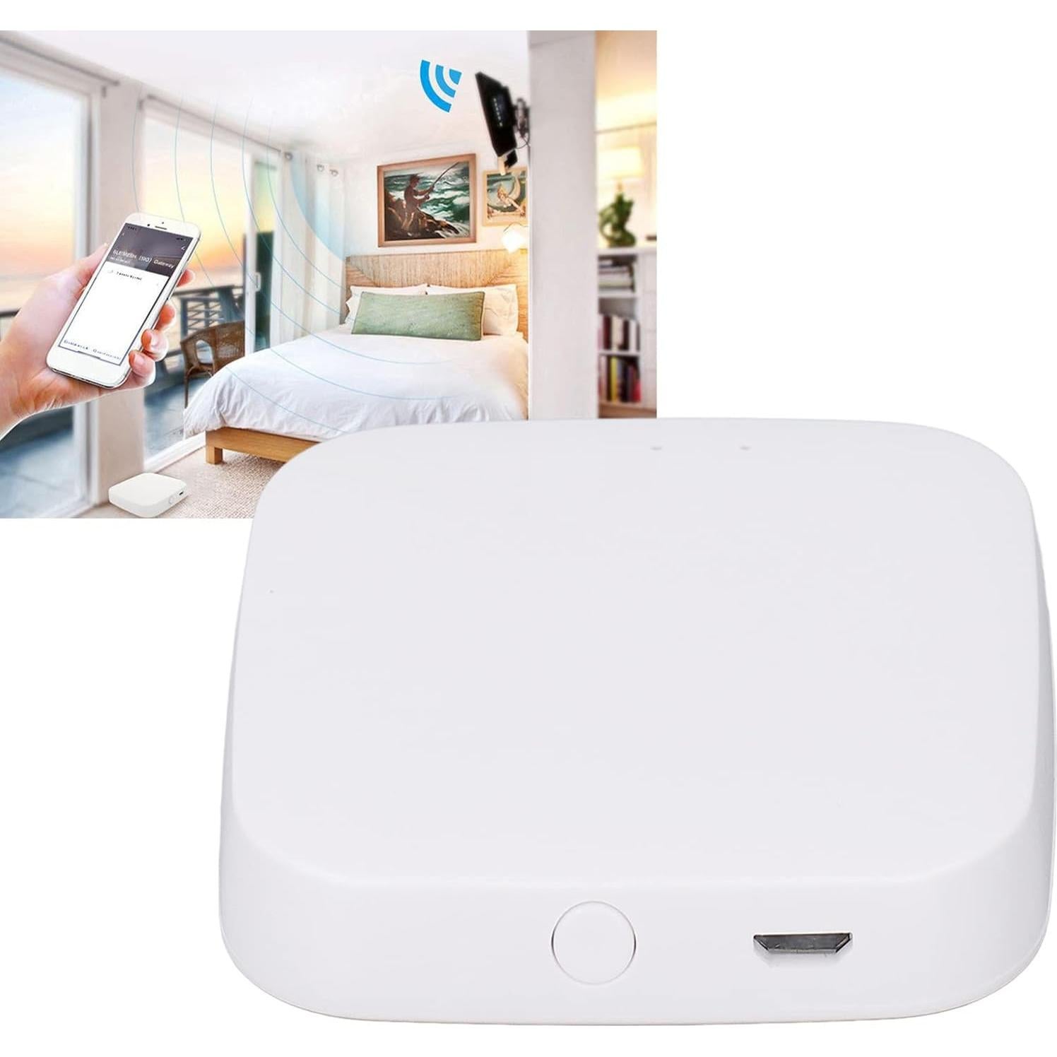 Cerradura Inteligente Bluetooth TOPINCN para ZigBee Control Remoto