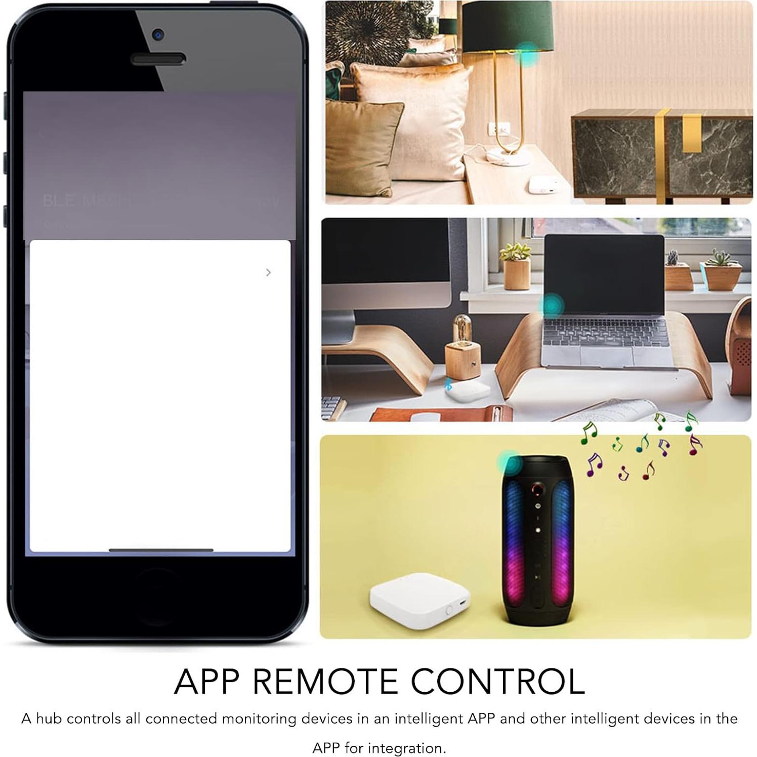 Cerradura Inteligente Bluetooth TOPINCN para ZigBee Control Remoto