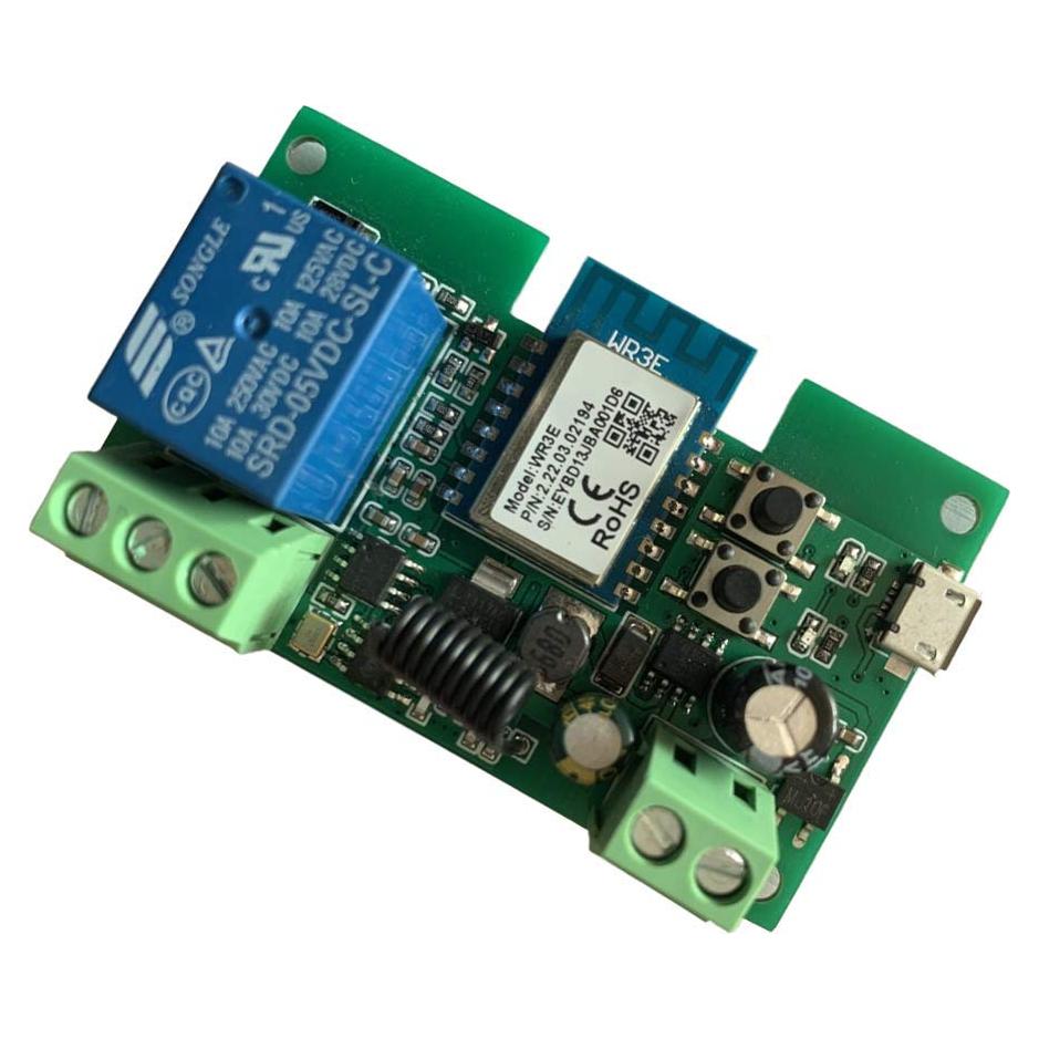 Módulo Relé Inteligente WiFi 12V Tuya para Hogar - Control Remoto