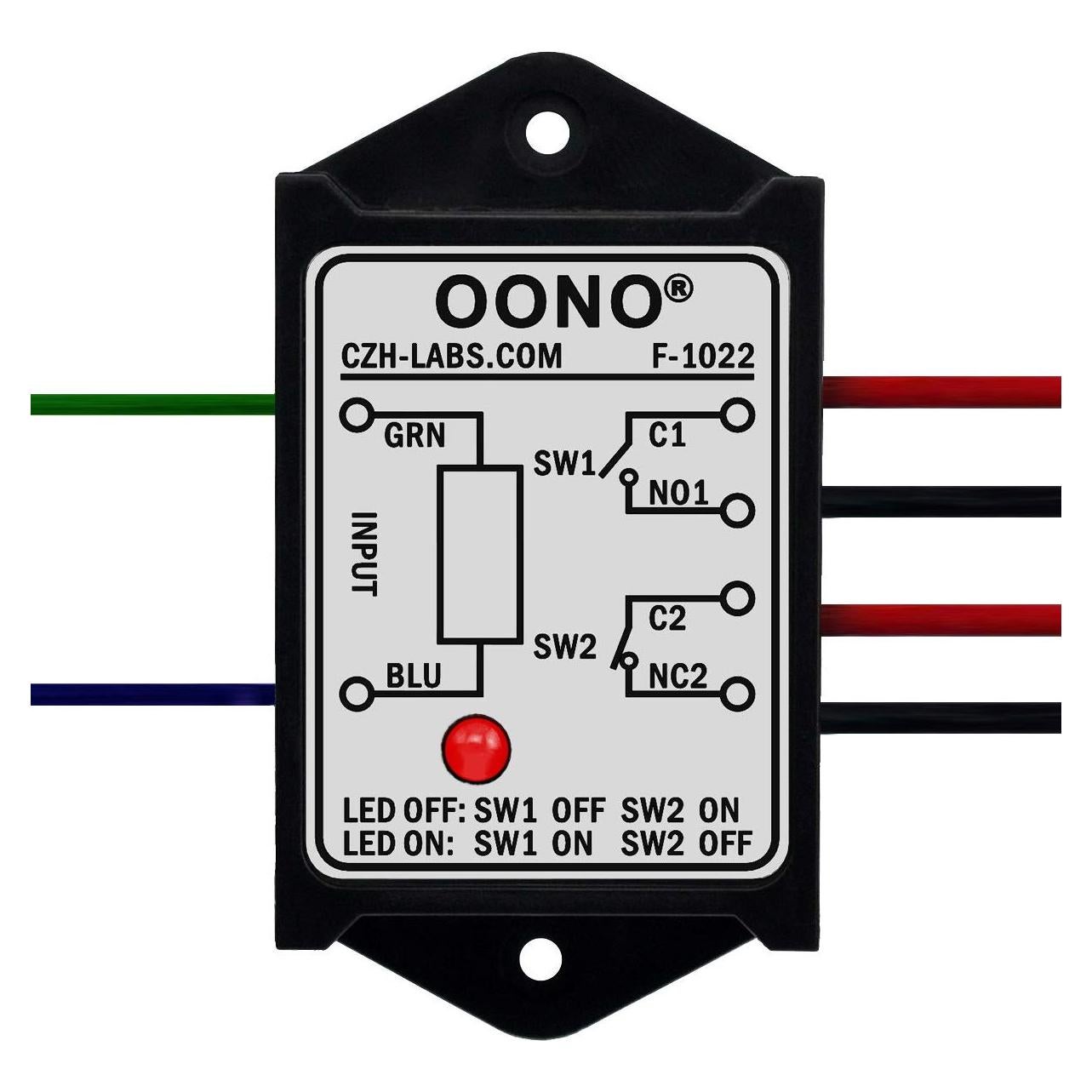 Módulo de Relé de Potencia CZH-LABS DPST 8A 110V-230V