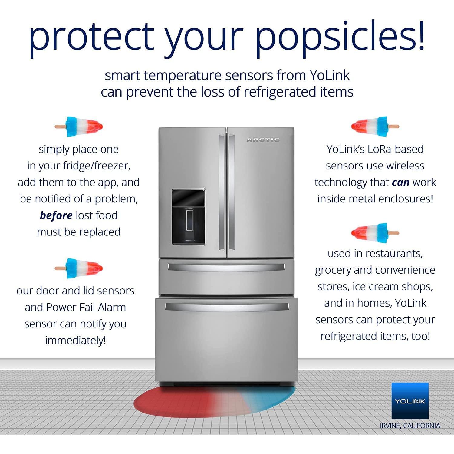 Sensor de Temperatura y Humedad YoLink X3 - Sin Hub