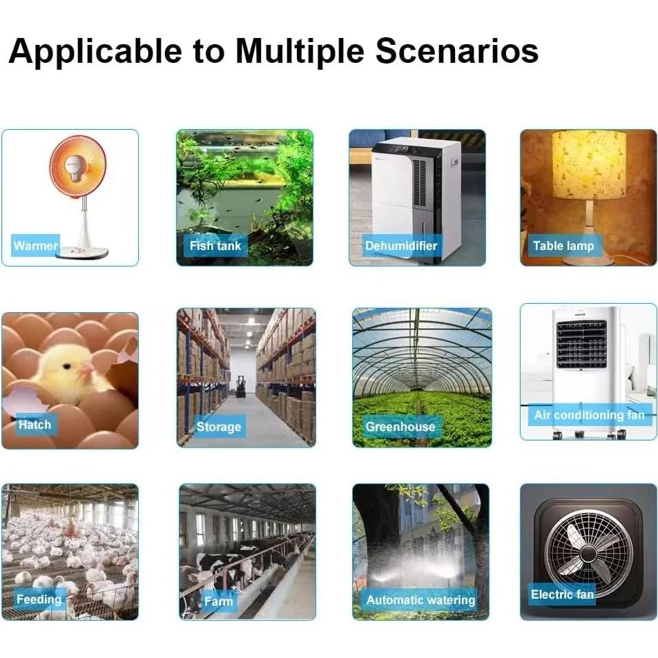Interruptor Inteligente eWeLink TH16 WiFi 16A Control Temperatura y Humedad