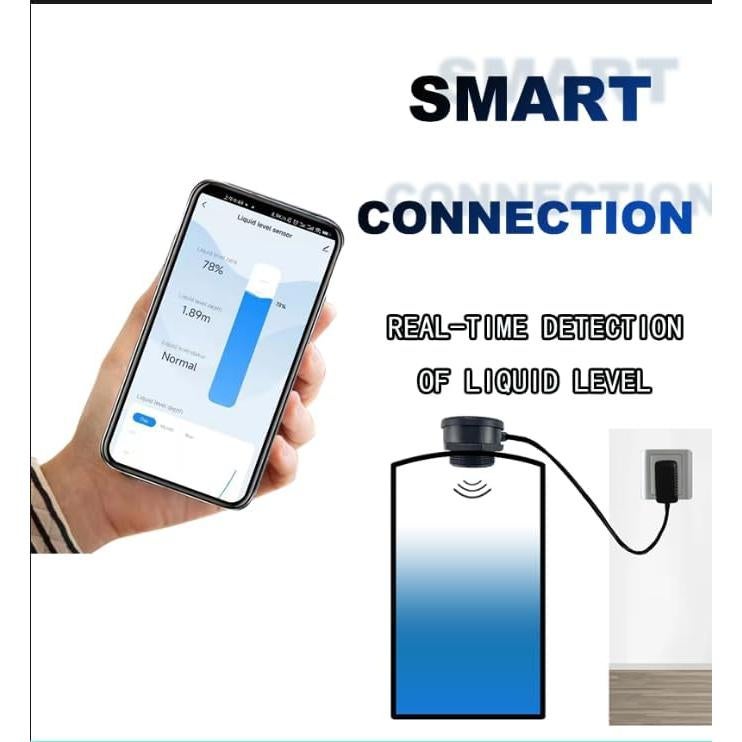 Sensor de Nivel de Tanque EPTTECH TLC2206 WiFi Ultrasonido