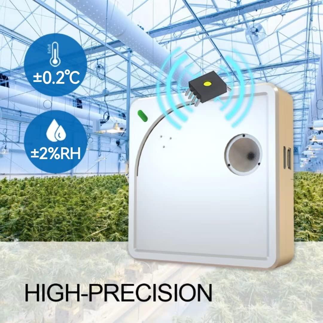 Sensor Ambiental WiFi UbiBot WS1 - Monitoreo Temperatura, Humedad y Luz