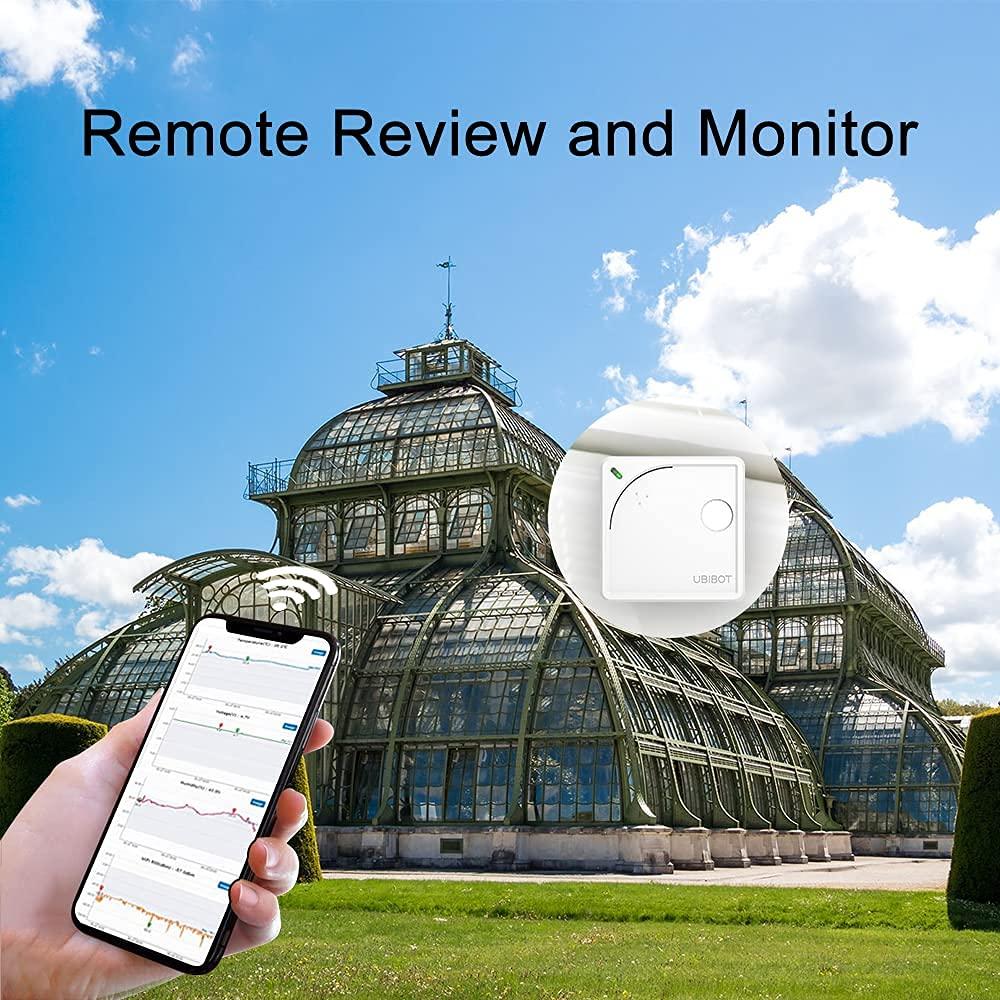 Sensor Ambiental WiFi UbiBot WS1 - Monitoreo Temperatura, Humedad y Luz