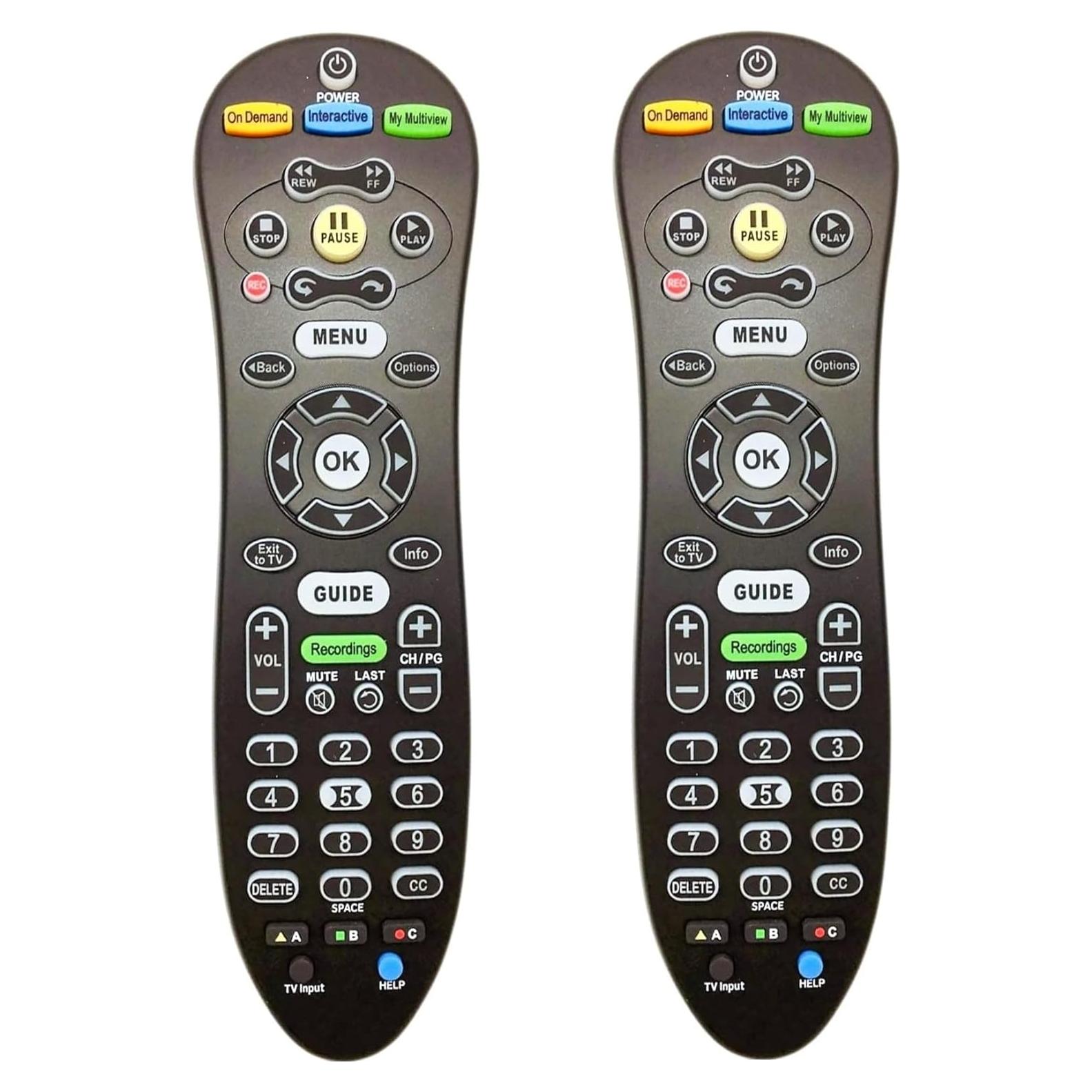 Control Remoto Universal S30 COPORA con Luz Azul - 2 Paquete