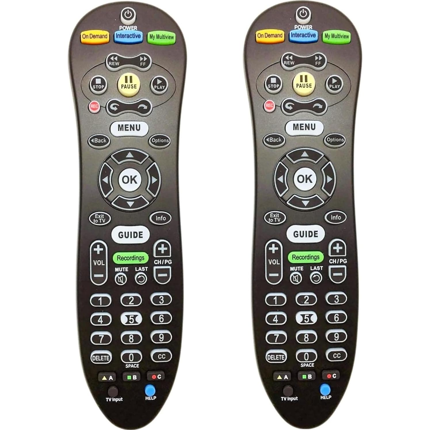 Control Remoto Universal S30 COPORA con Luz Azul - 2 Paquete